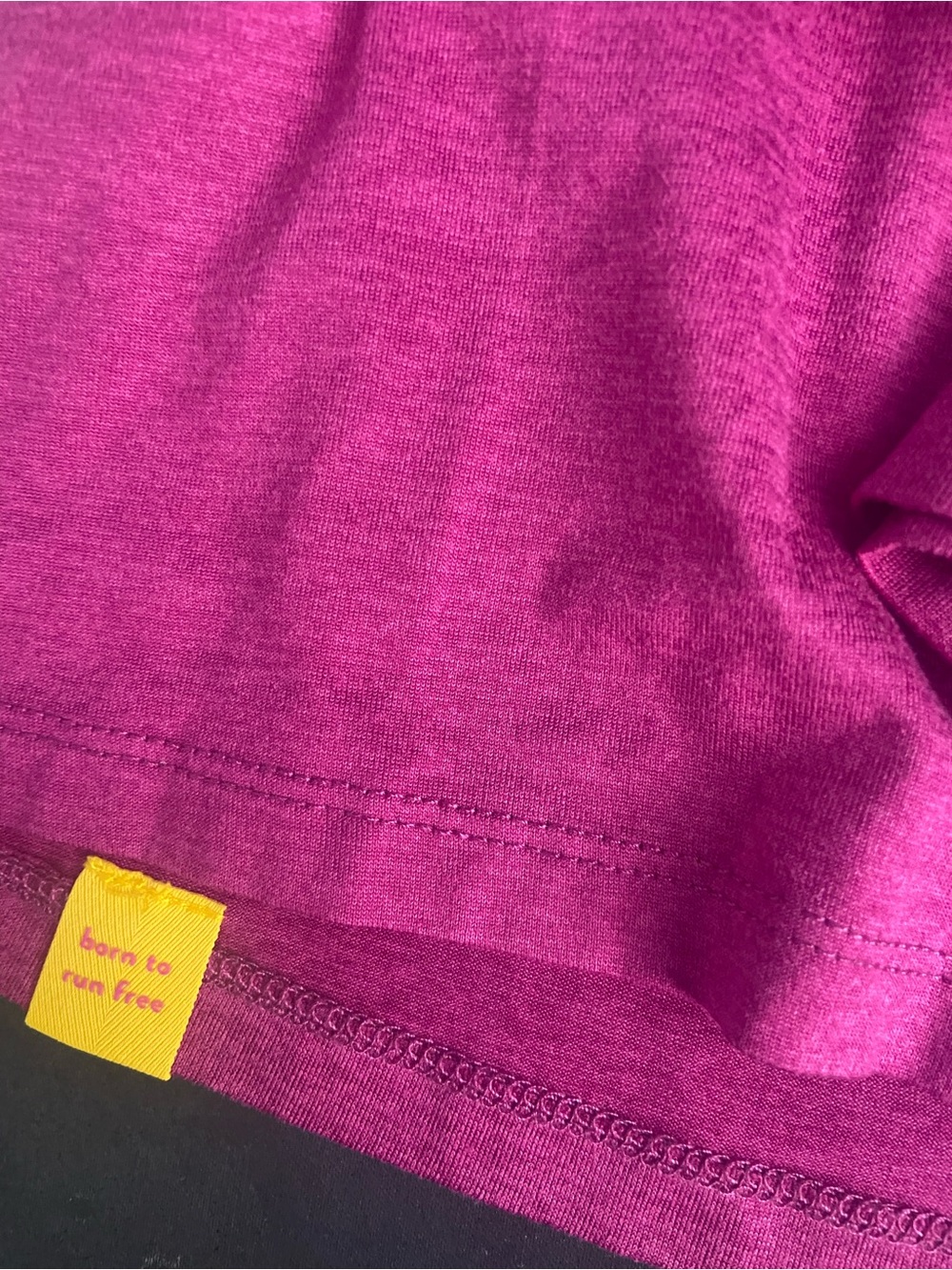 Women’s EZ 1/4-Zip Long Sleeve Top - Fuchsia Pink (cactus flower) - Picture 6 of 8